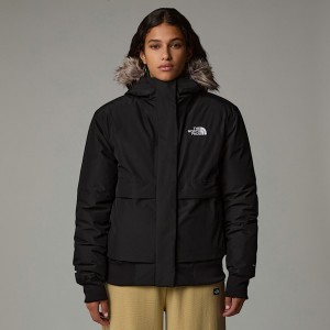 The North Face Arctic Bomber Jackor Dam Svarta | NF0A66S4O