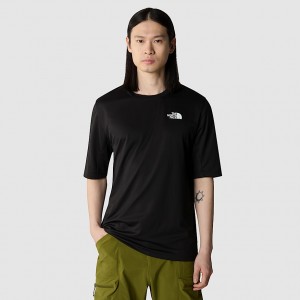 The North Face LIGHTRANGE™ Packable T-shirt Herr Svarta | NF0A18T9W