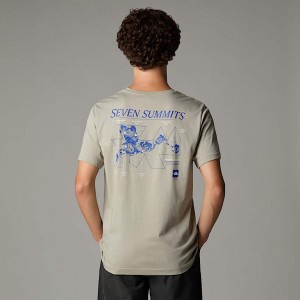 The North Face Topographic T-shirt Herr Grå | NF0A70N9F