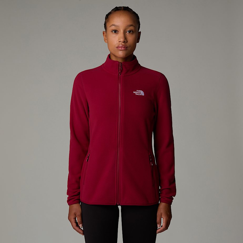 The North Face 100 Glacier Full-Zip Fleecejackor Dam Röda | NF0A75C1G