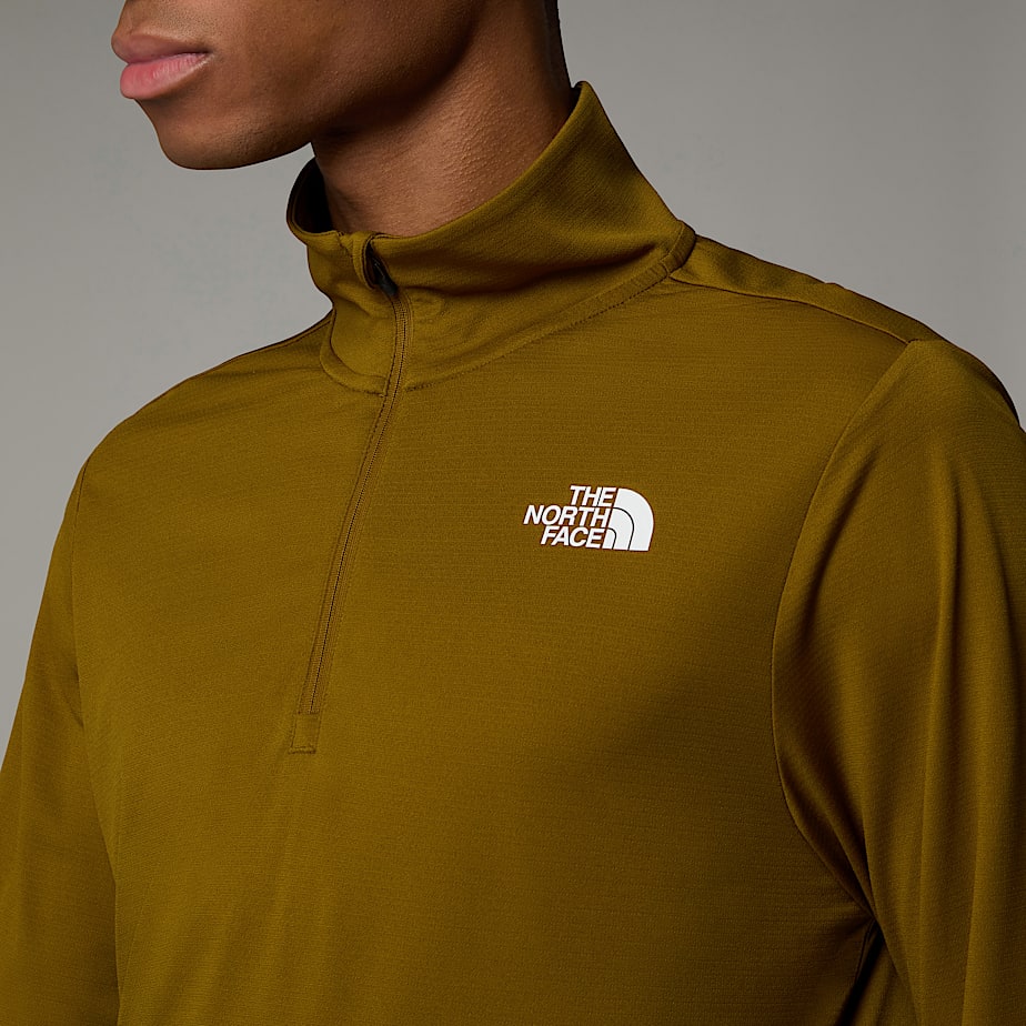 The North Face 247 1/4 Zip Long-Sleeve T-shirt Herr Bruna | NF0A43B2R