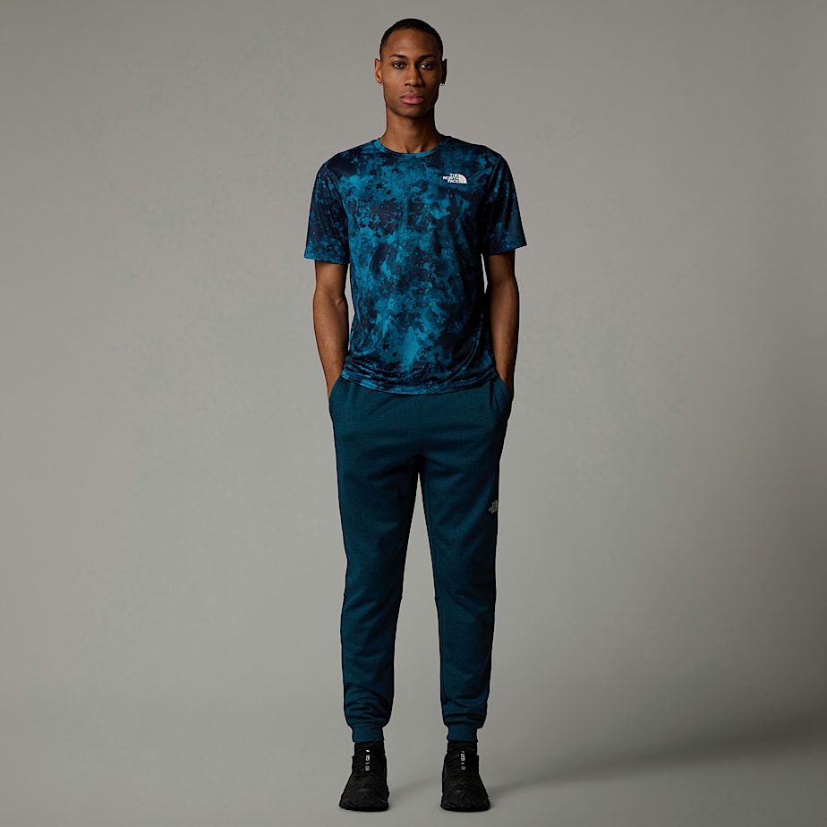 The North Face 247 Printed T-shirt Herr Marinblå | NF0A77G5T