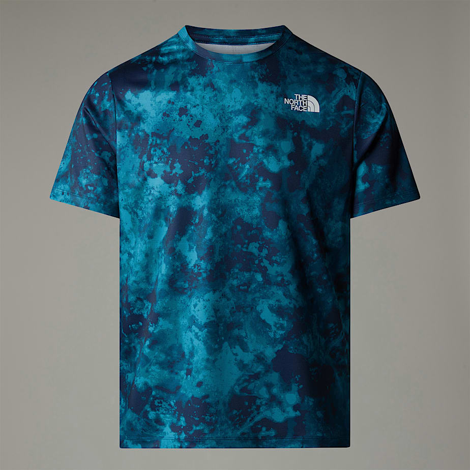 The North Face 247 Printed T-shirt Herr Marinblå | NF0A77G5T