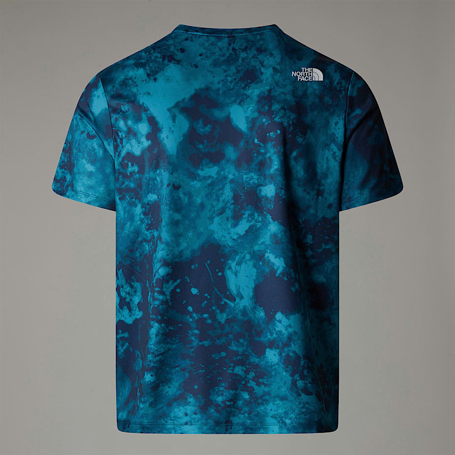 The North Face 247 Printed T-shirt Herr Marinblå | NF0A77G5T