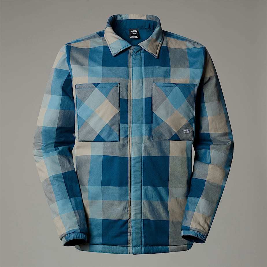The North Face Afterburner Insulated Flannel Jackor Herr Marinblå | NF0A36W1P