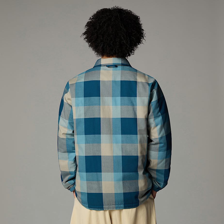 The North Face Afterburner Insulated Flannel Jackor Herr Marinblå | NF0A36W1P