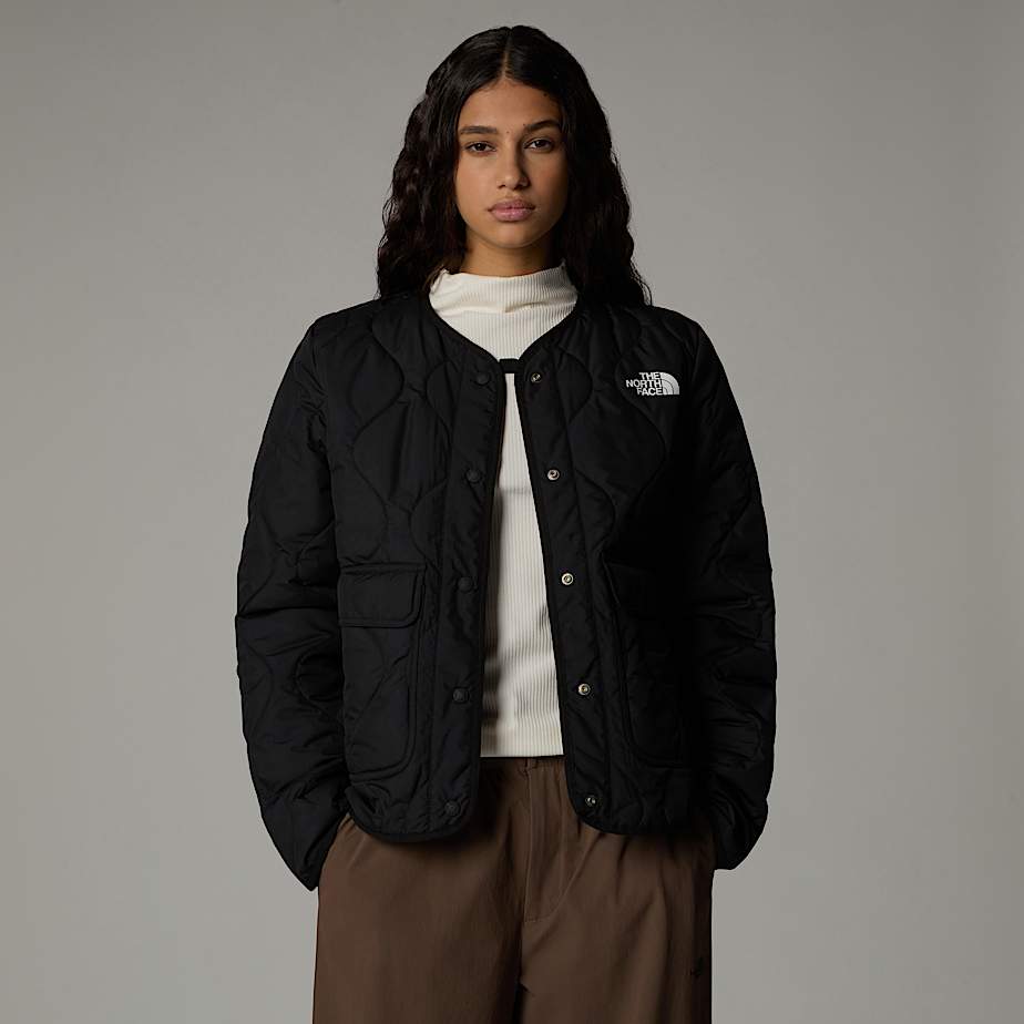 The North Face Ampato Quilted Jackor Dam Svarta | NF0A40L1G
