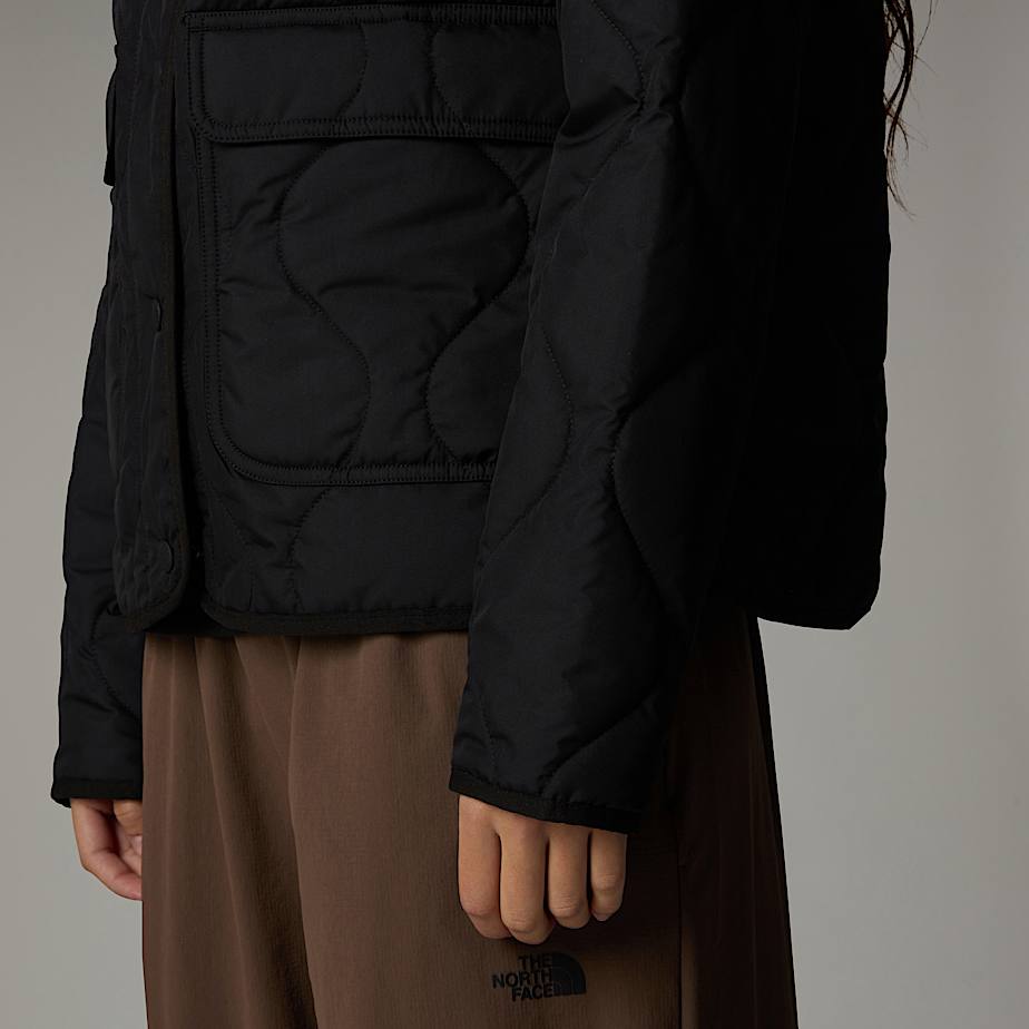 The North Face Ampato Quilted Jackor Dam Svarta | NF0A40L1G