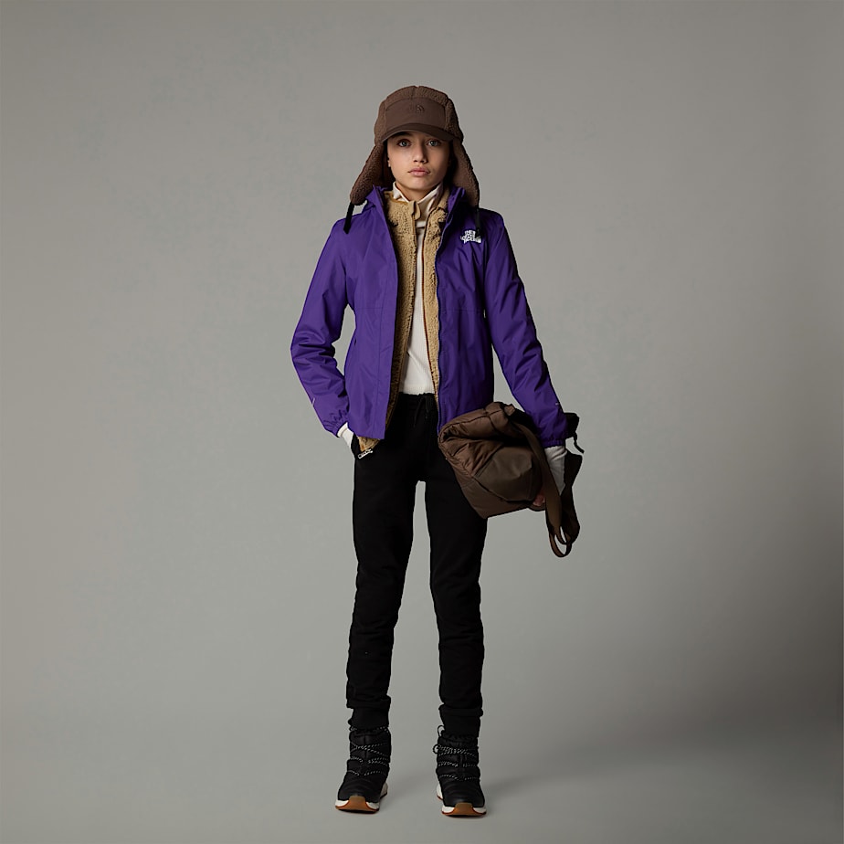 The North Face Antora Rain Jackor Barn Lila | NF0A72M3Z