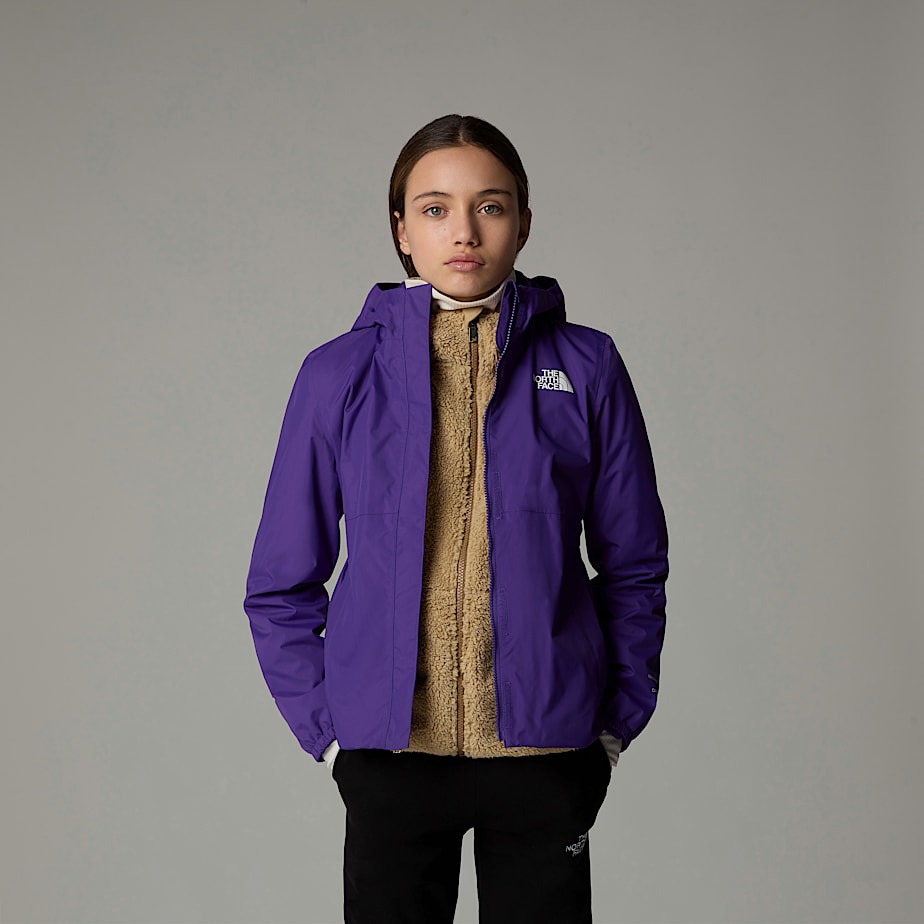 The North Face Antora Rain Jackor Barn Lila | NF0A72M3Z