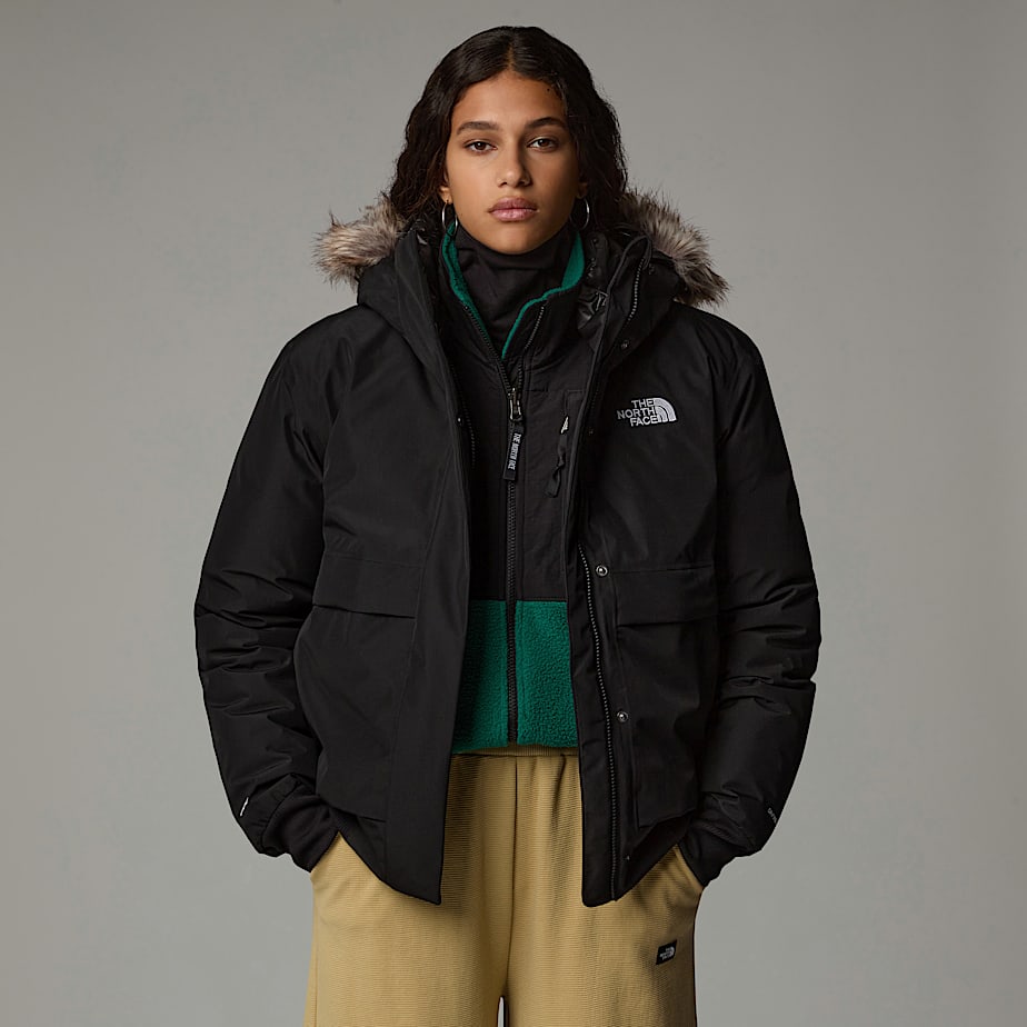 The North Face Arctic Bomber Jackor Dam Svarta | NF0A66S4O