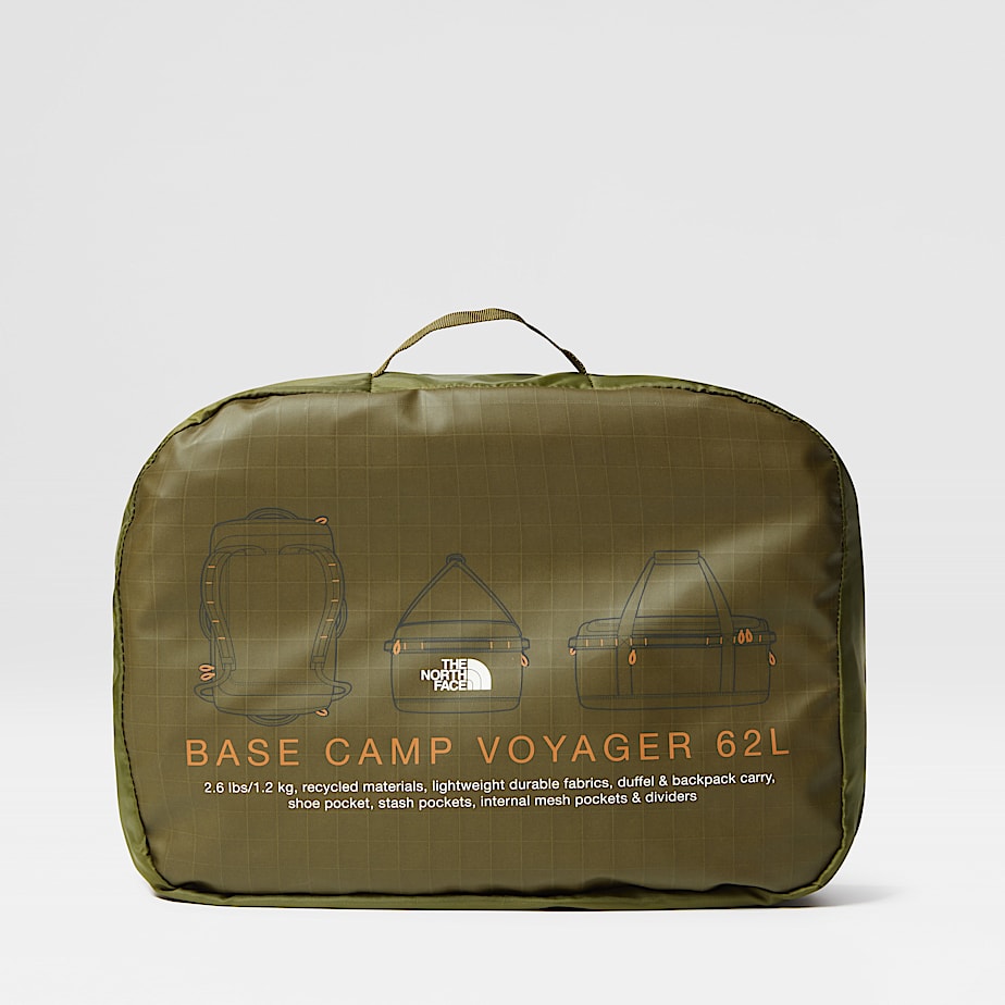 The North Face Base Camp Voyager 62L Ryggsäckar Herr Olivgröna | NF0A89Y2M