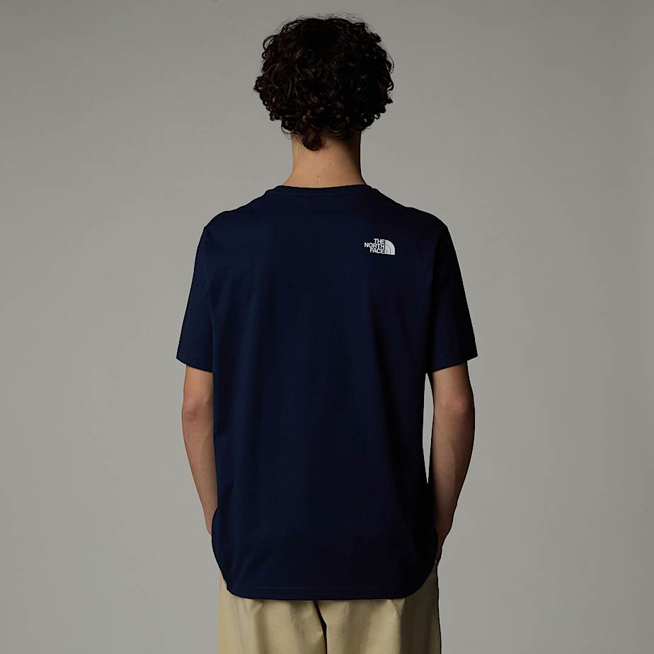 The North Face Biner Graphic 1 T-shirt Herr Marinblå | NF0A16B1D