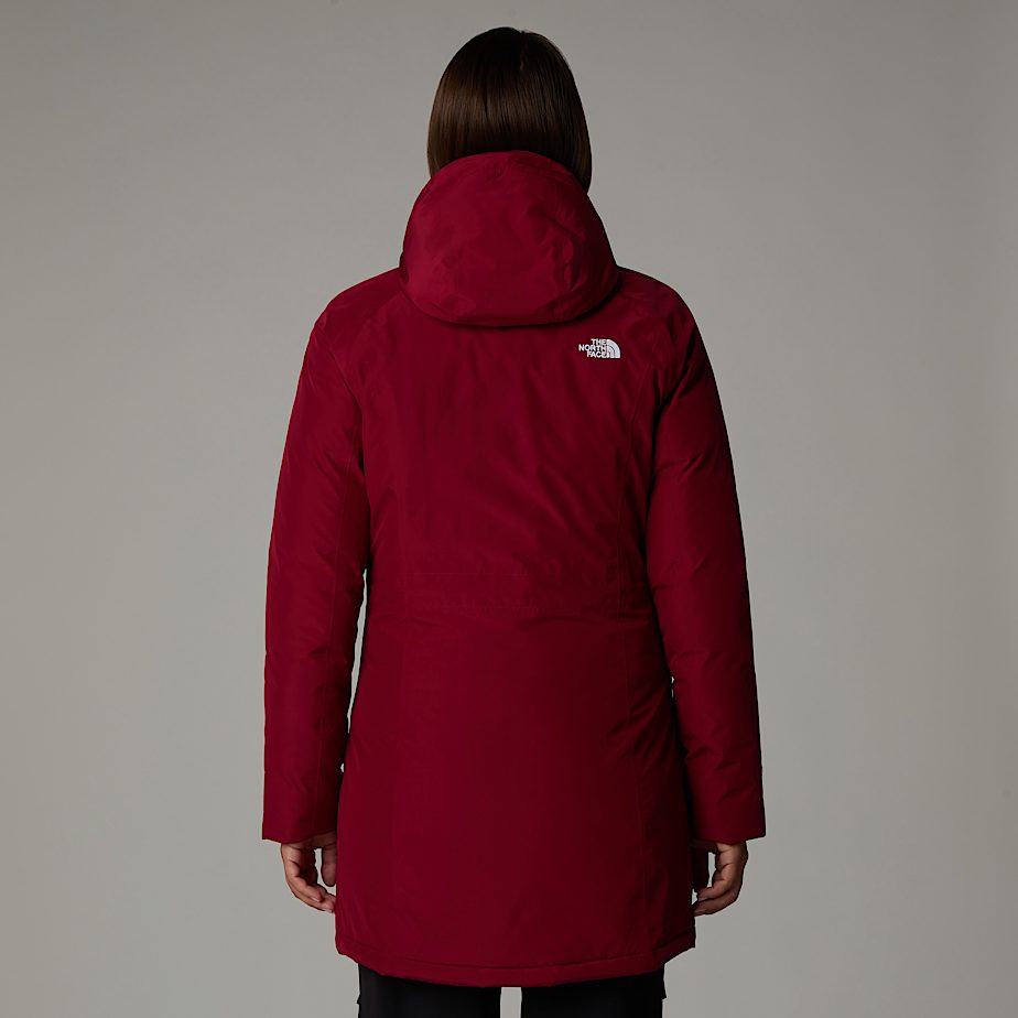 The North Face Brooklyn Parka Dam Röda | NF0A63A8S