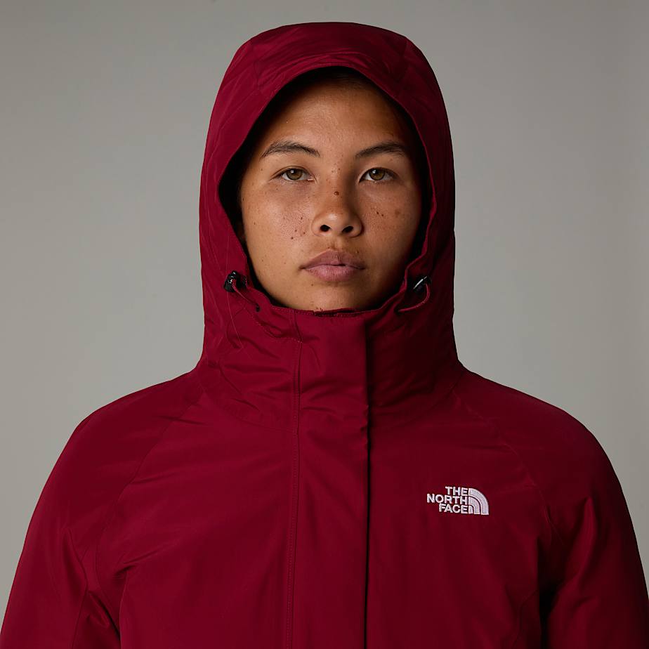 The North Face Brooklyn Parka Dam Röda | NF0A63A8S