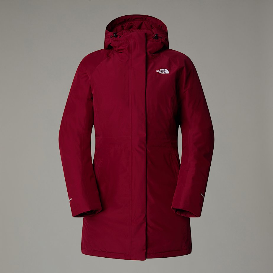 The North Face Brooklyn Parka Dam Röda | NF0A63A8S