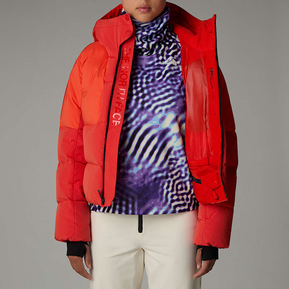 The North Face Cold Spell Cropped Dunjackor Dam Röda | NF0A70P2H
