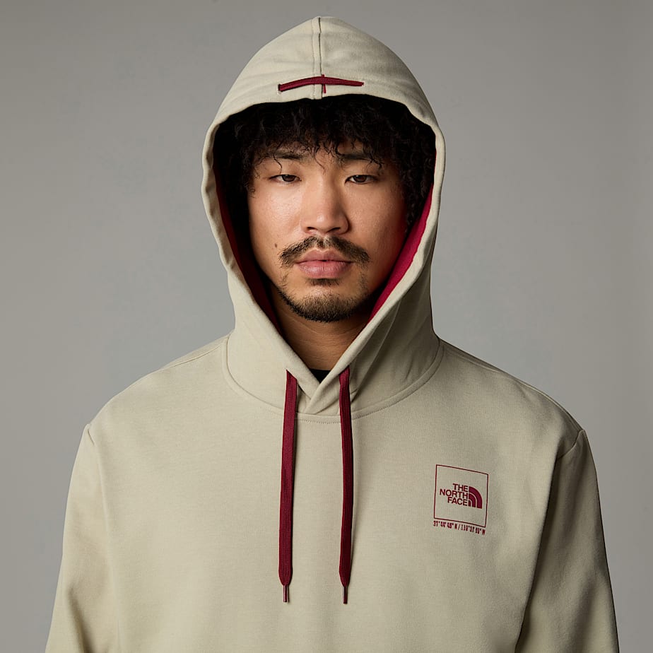 The North Face Coordinates Hoodie Herr Grå | NF0A61D4N