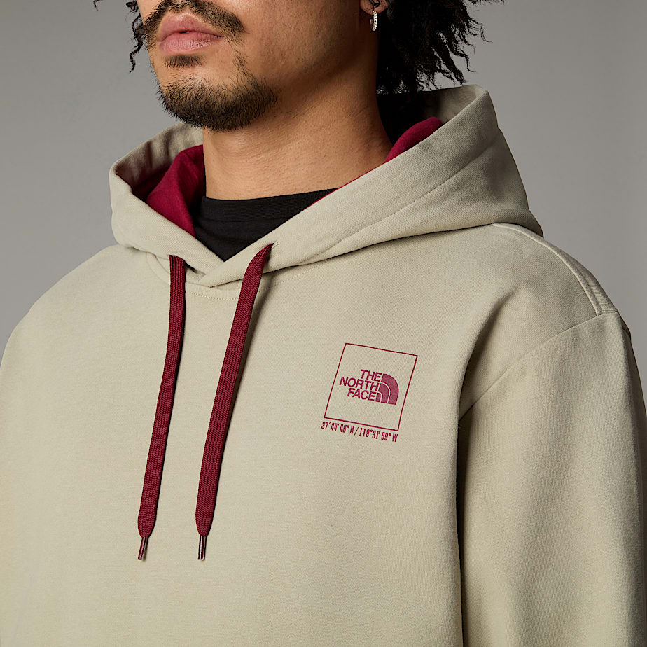 The North Face Coordinates Hoodie Herr Grå | NF0A61D4N