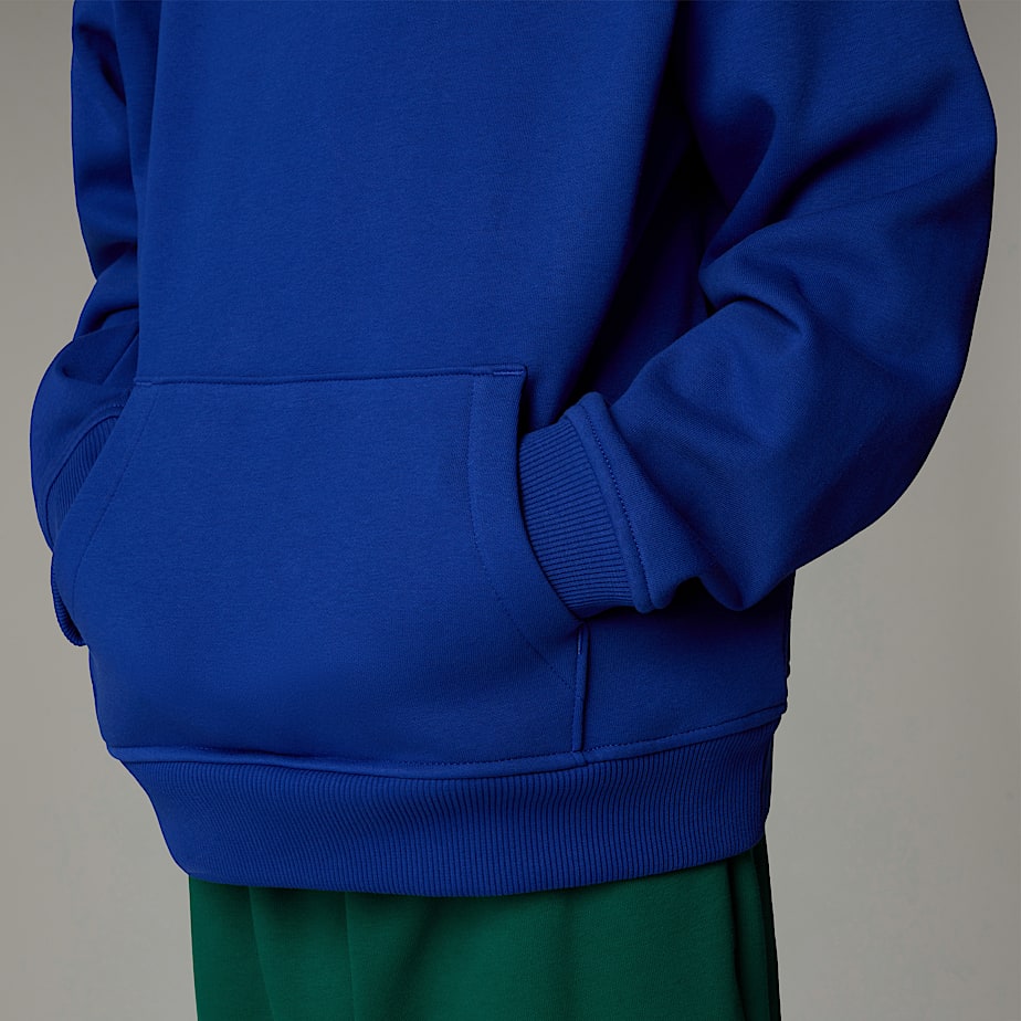 The North Face Coordinates Oversized Graphic Hoodie Barn Blå | NF0A34Y8I