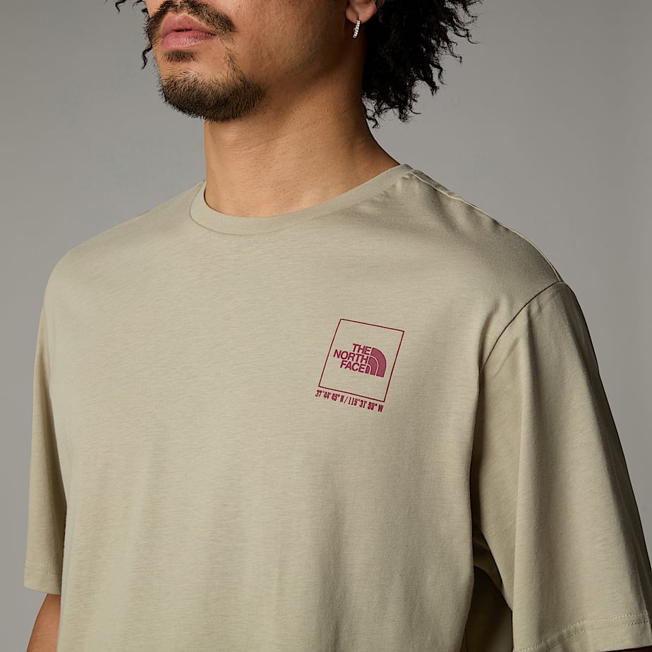 The North Face Coordinates T-shirt Herr Grå | NF0A32V9G