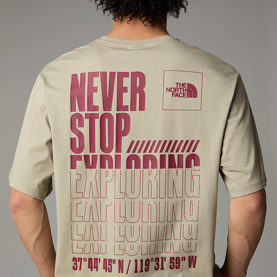 The North Face Coordinates T-shirt Herr Grå | NF0A32V9G