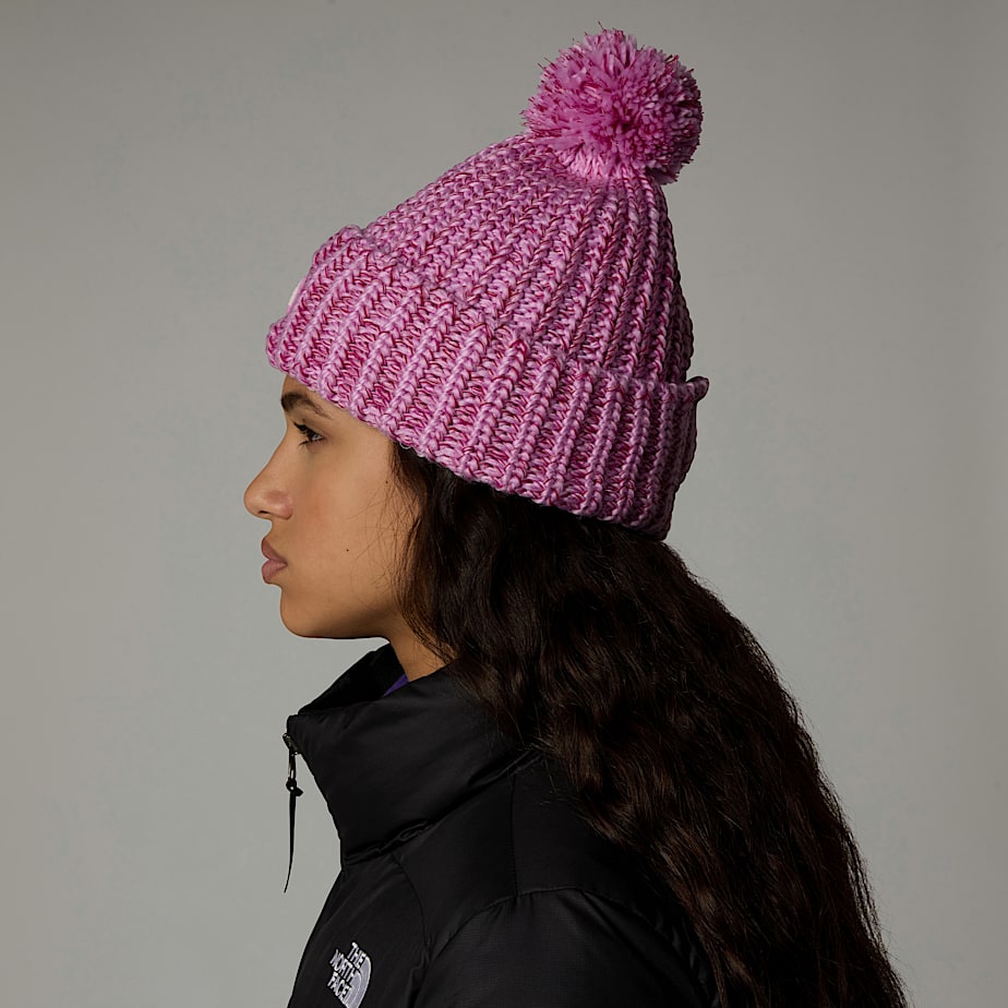 The North Face Cosy Chunky Cabin Mössa Dam Rosa | NF0A23K5S