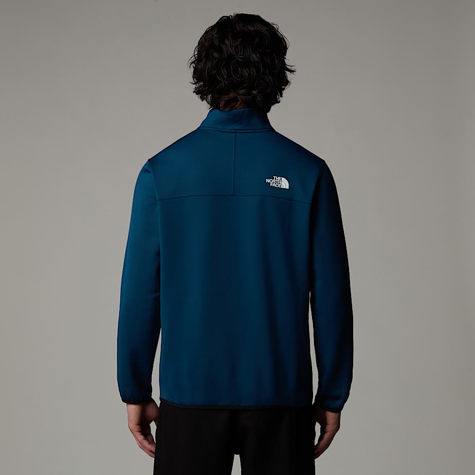 The North Face Crest 1/4 Zip Fleece Pullover Herr Marinblå | NF0A99N9H