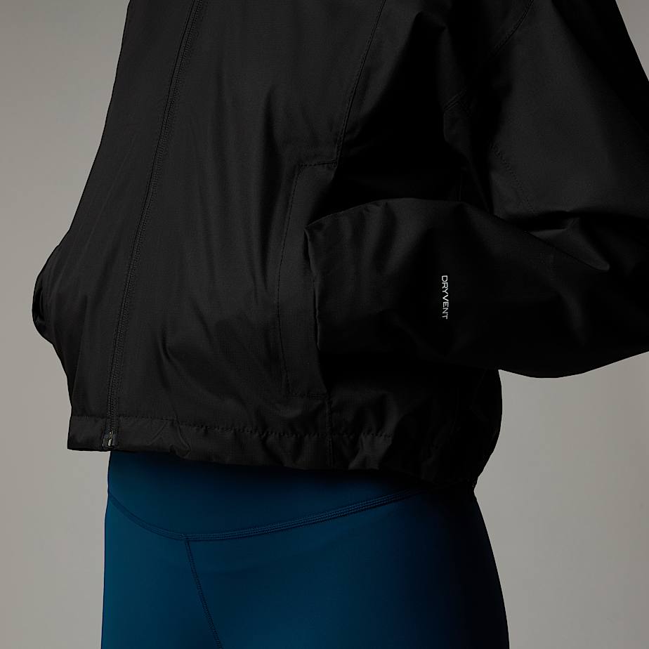 The North Face Cropped Quest Jackor Dam Svarta | NF0A23I1T