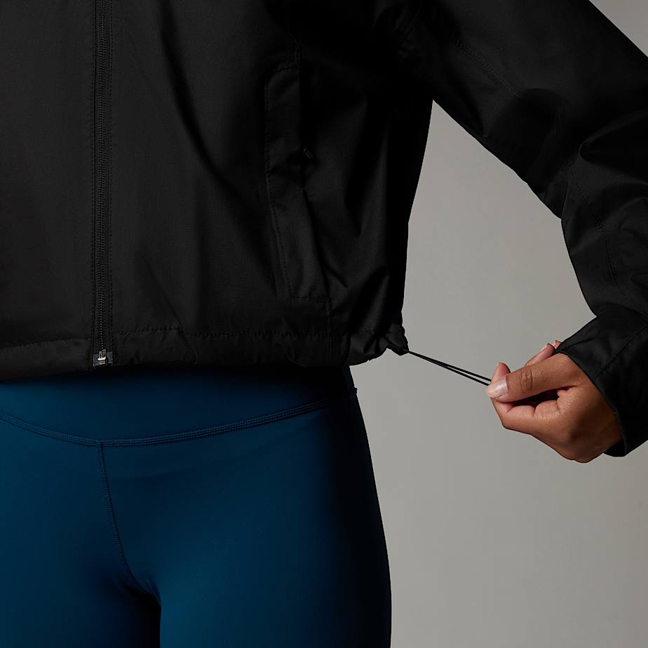 The North Face Cropped Quest Jackor Dam Svarta | NF0A23I1T