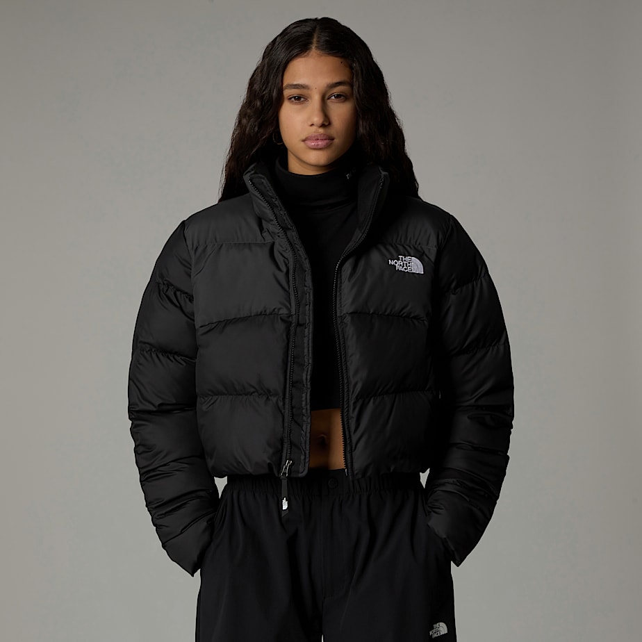 The North Face Cropped Saikuru Jackor Dam Svarta | NF0A06A9O