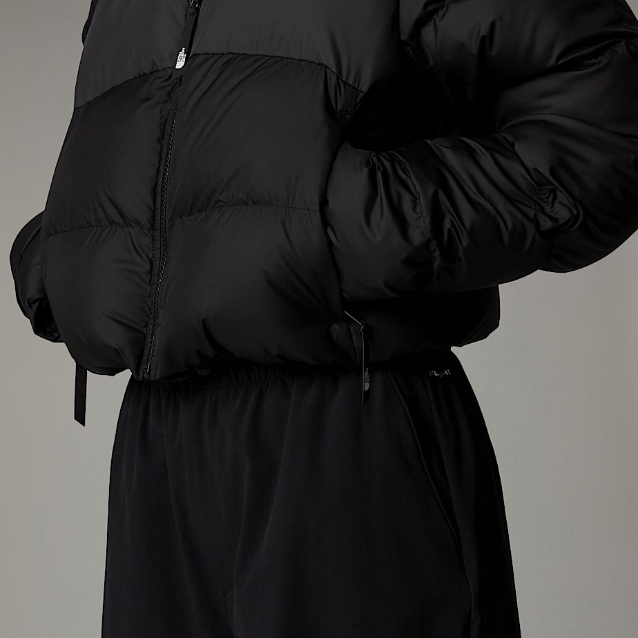 The North Face Cropped Saikuru Jackor Dam Svarta | NF0A06A9O