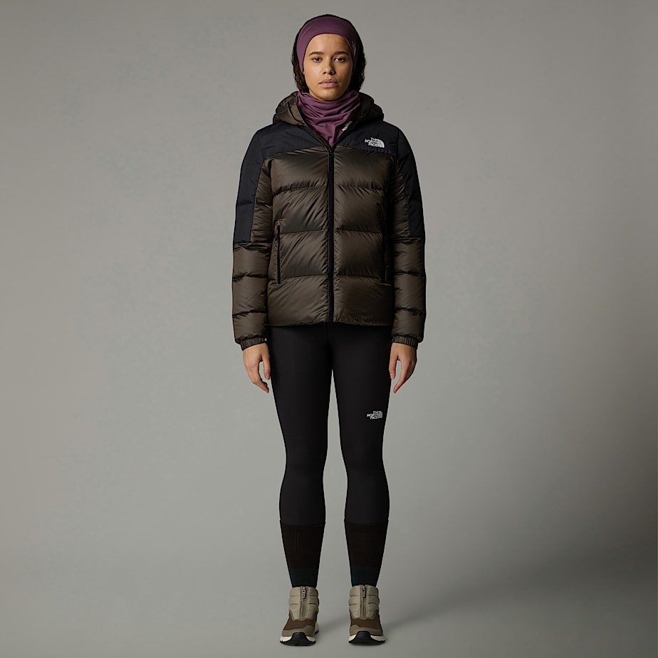 The North Face Diablo Down 2.0 Hooded Jackor Dam Bruna | NF0A51W7U