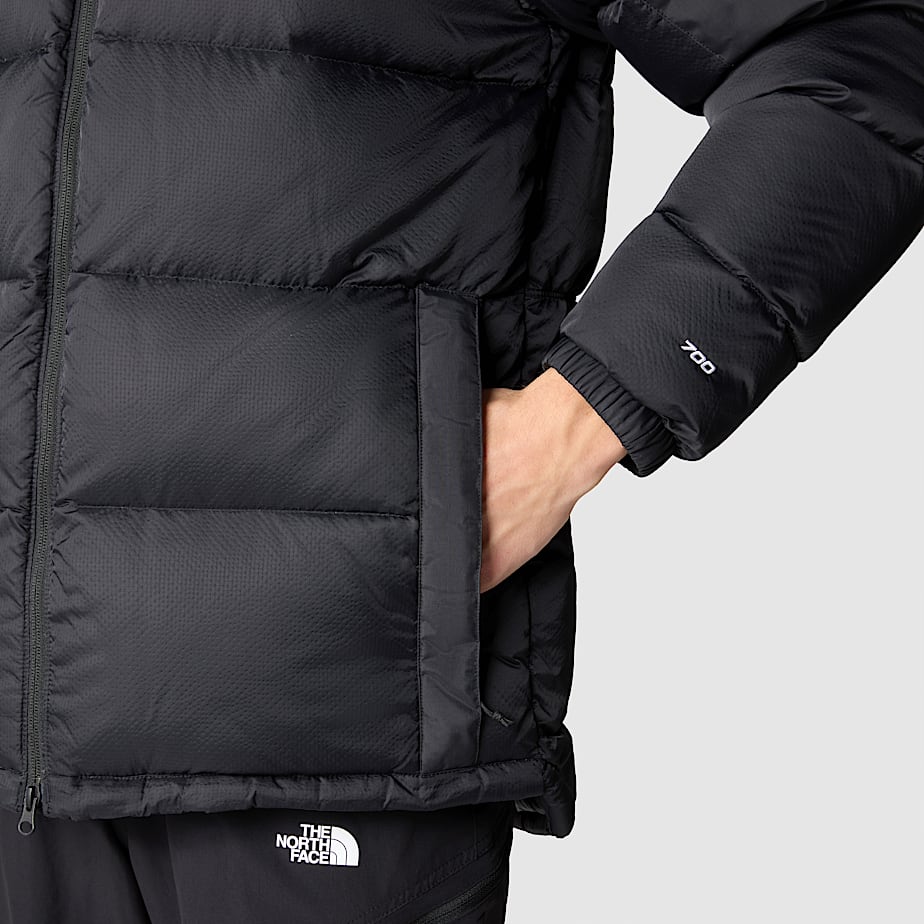 The North Face Diablo Hooded Dunjackor Herr Svarta | NF0A43D7N