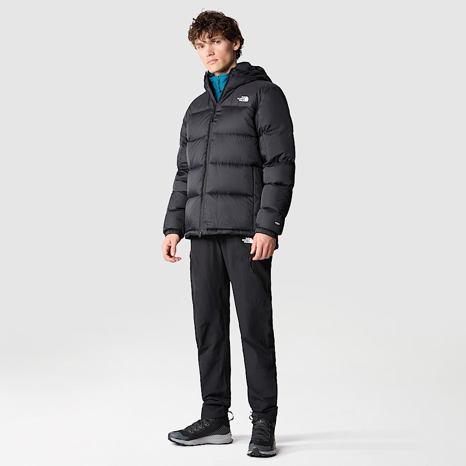 The North Face Diablo Hooded Dunjackor Herr Svarta | NF0A43D7N