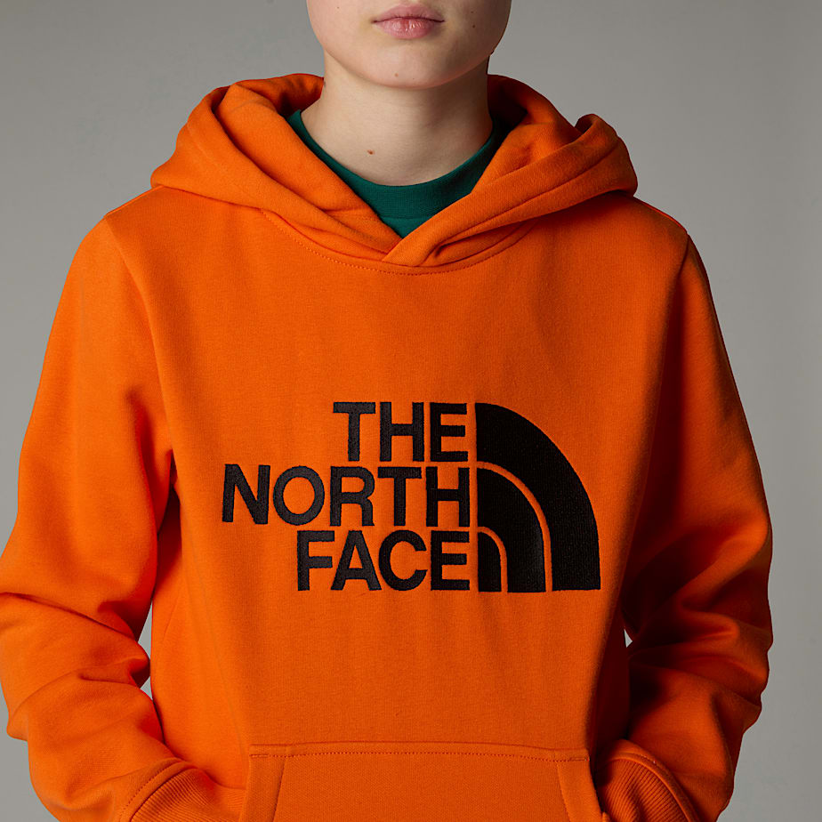 The North Face Drew Peak Hoodie Barn Orange | NF0A85J5F