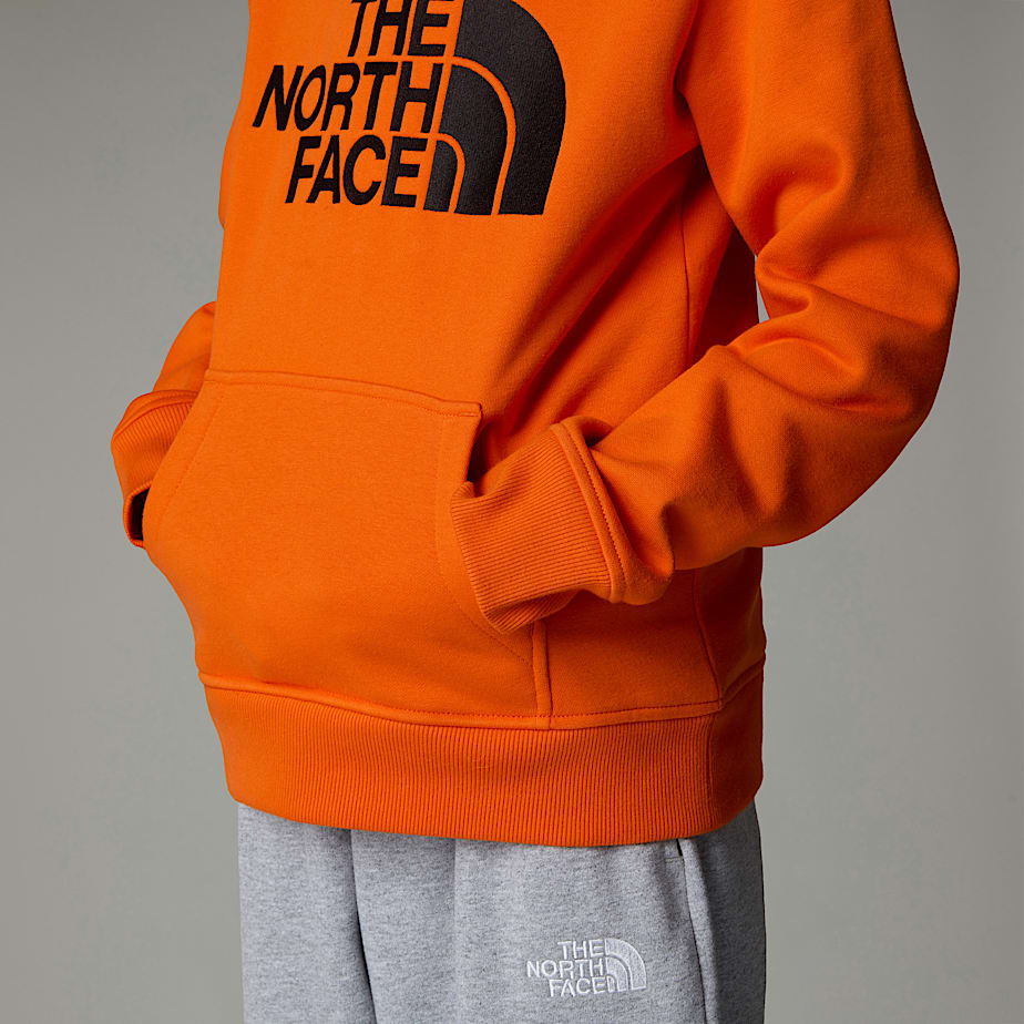 The North Face Drew Peak Hoodie Barn Orange | NF0A85J5F