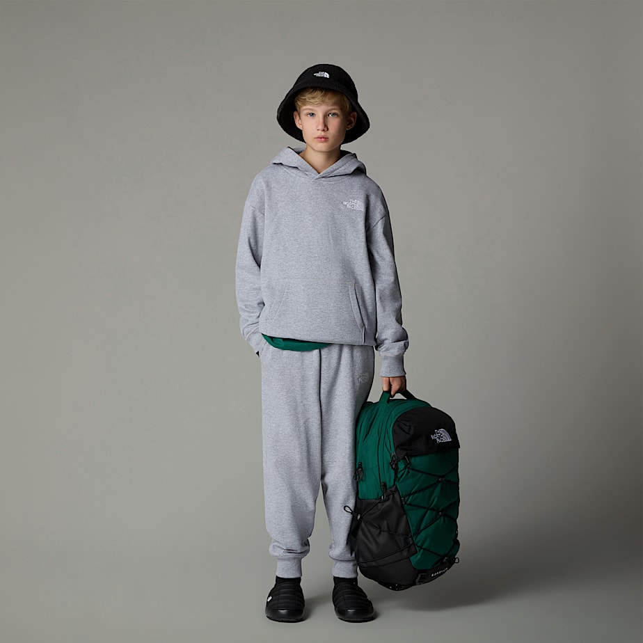 The North Face Essential Oversized Hoodie Barn Grå | NF0A89Y7T