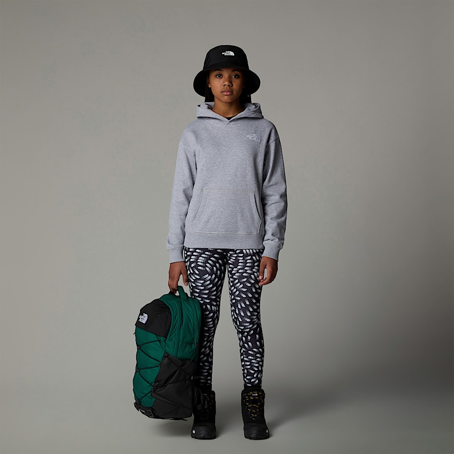 The North Face Essential Oversized Hoodie Barn Grå | NF0A89Y7T