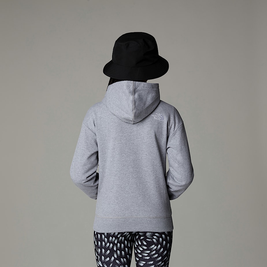 The North Face Essential Oversized Hoodie Barn Grå | NF0A89Y7T