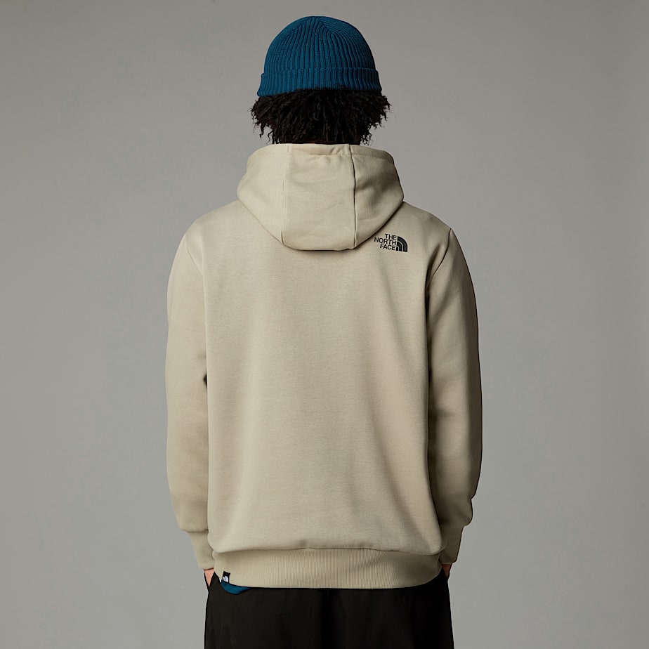 The North Face Fine Hoodie Herr Grå | NF0A96A5A