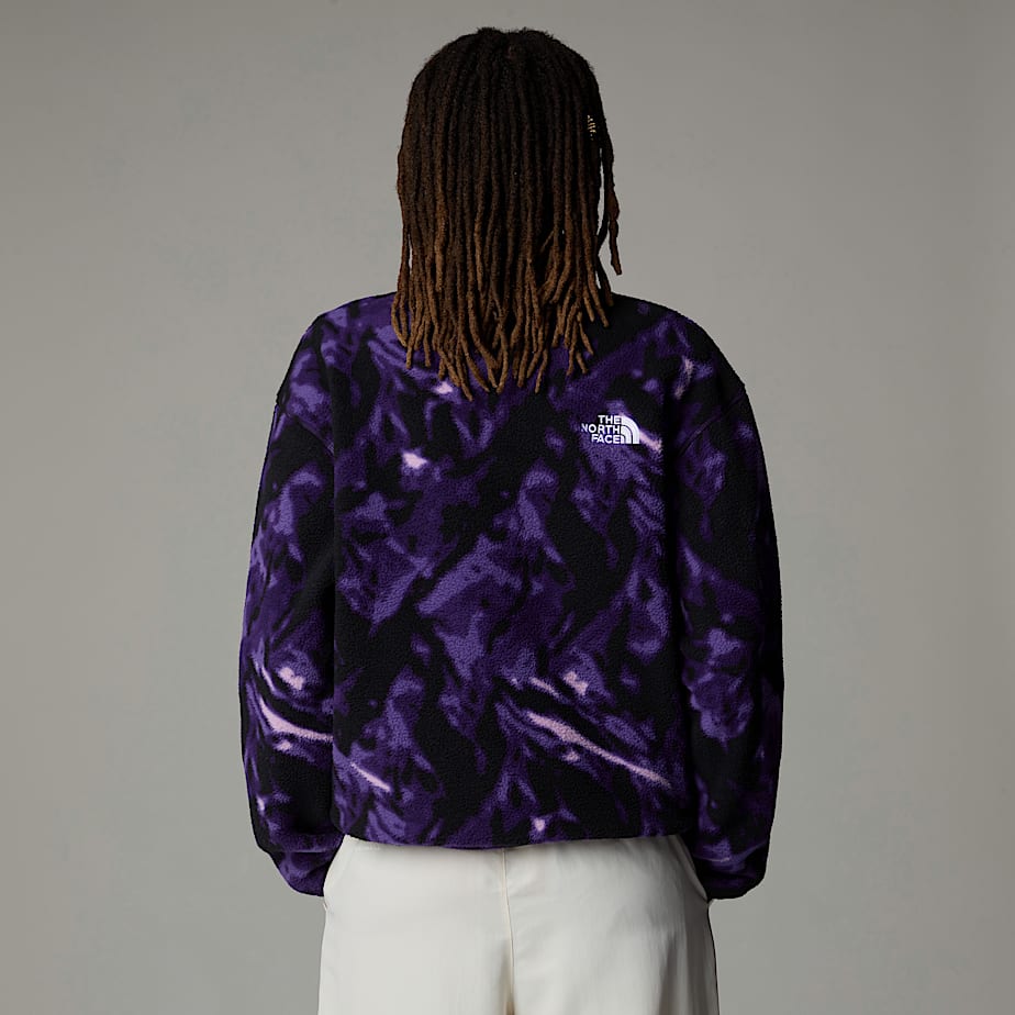 The North Face Fleeski 1/4 Zip Fleece Pullover Dam Lila | NF0A52H0F