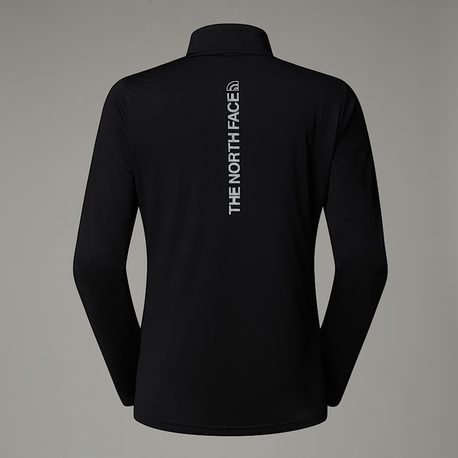 The North Face Flex 1/4 Zip Graphic Long-Sleeve T-shirt Dam Svarta | NF0A20Q5F