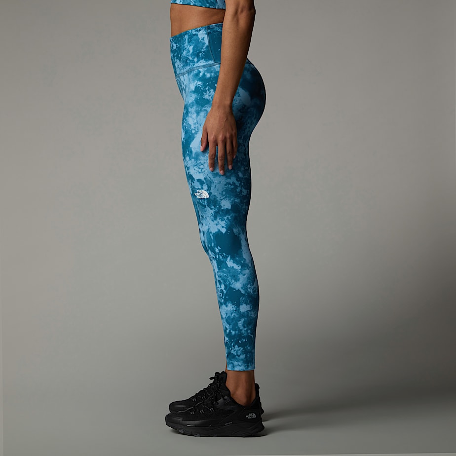 The North Face Flex High Rise 7/8 Printed Leggings Dam Blå | NF0A20V7T