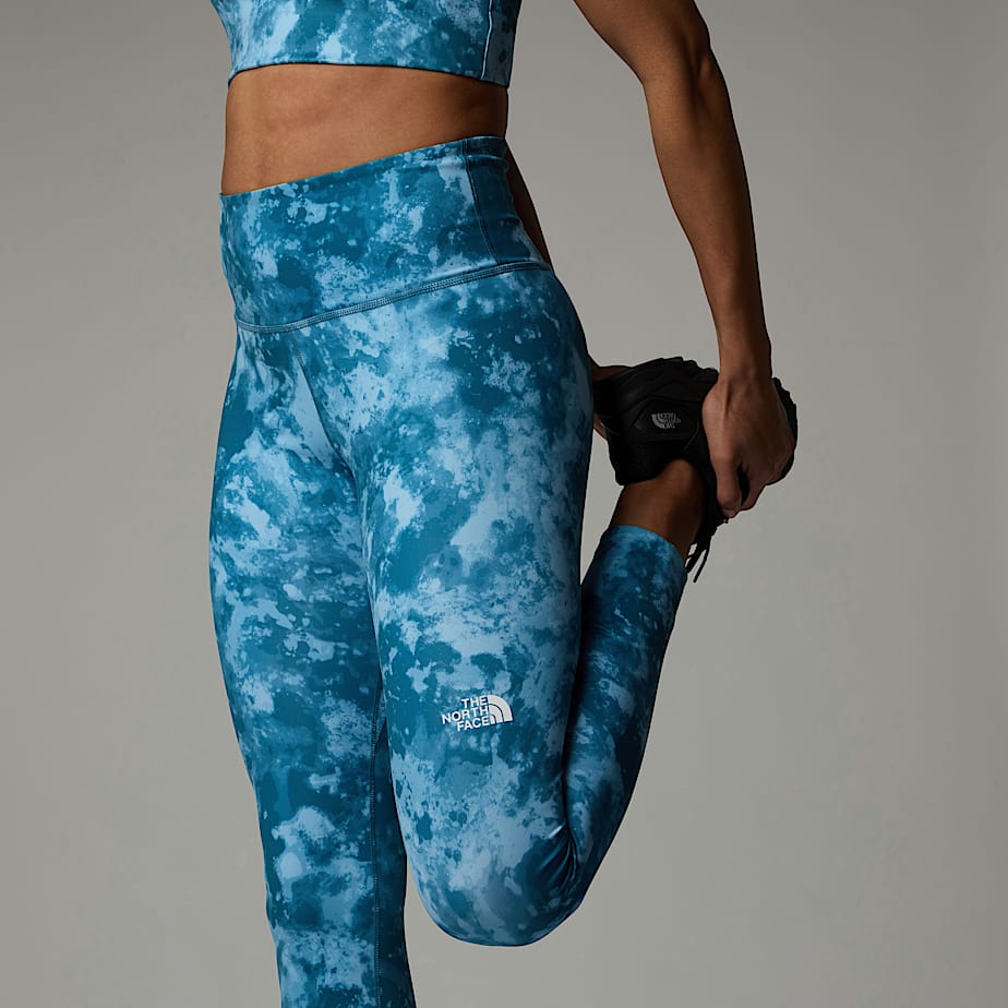 The North Face Flex High Rise 7/8 Printed Leggings Dam Blå | NF0A20V7T