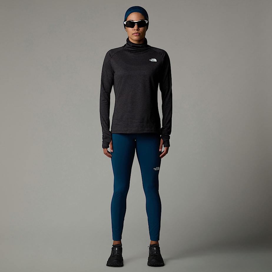The North Face Flex Warm Funnel Neck T-shirt Dam Svarta | NF0A57M6W