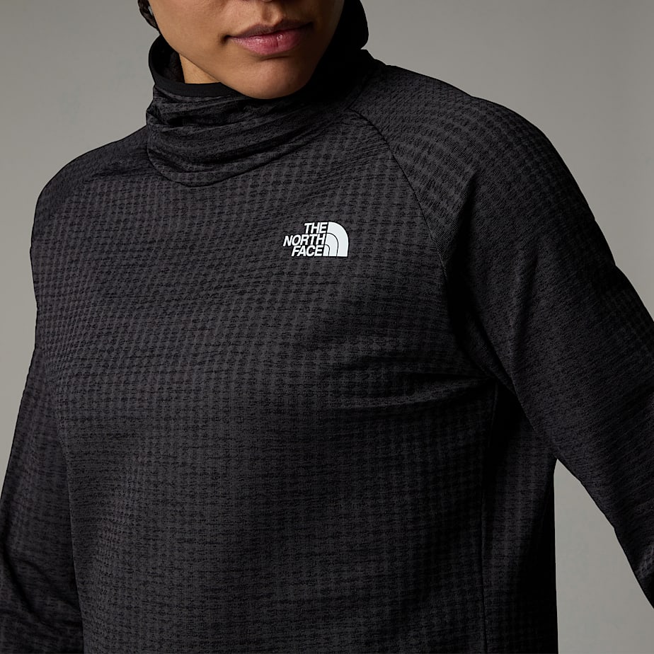 The North Face Flex Warm Funnel Neck T-shirt Dam Svarta | NF0A57M6W
