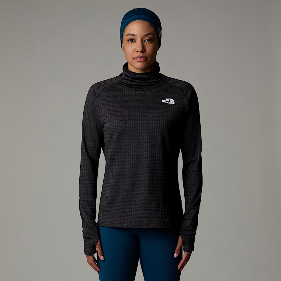 The North Face Flex Warm Funnel Neck T-shirt Dam Svarta | NF0A57M6W