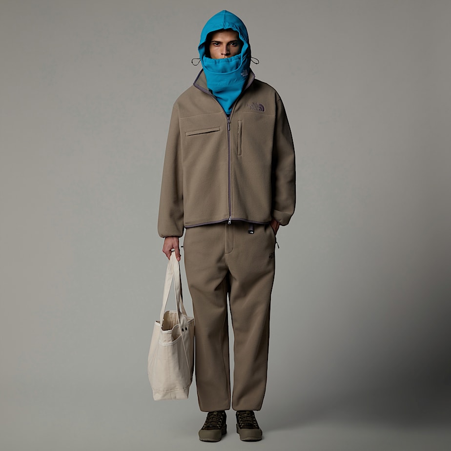 The North Face Full-Zip Fleecejackor Herr Beige | NF0A50F9B