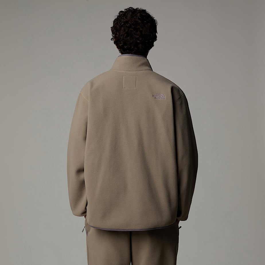 The North Face Full-Zip Fleecejackor Herr Beige | NF0A50F9B